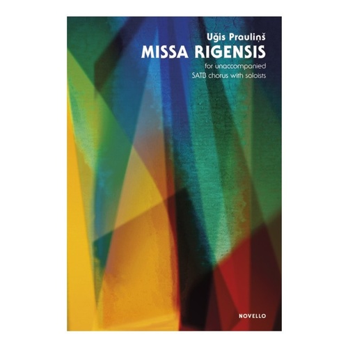 Praulins - Missa Rigensis SATB/Soli A Cappella Book
