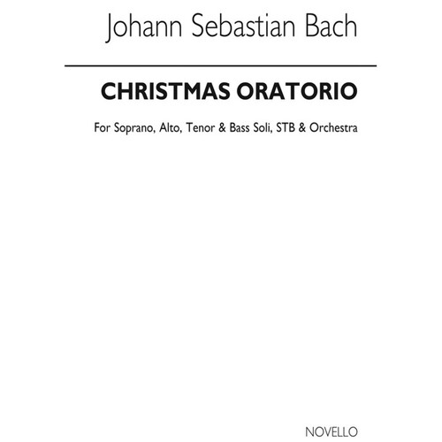 Bach - Christmas Oratorio Vocal Score Ed Troutbeck (Softcover Book)