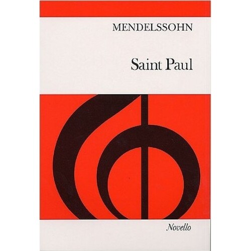 Mendelssohn - St Paul Vocal Score (Softcover Book)