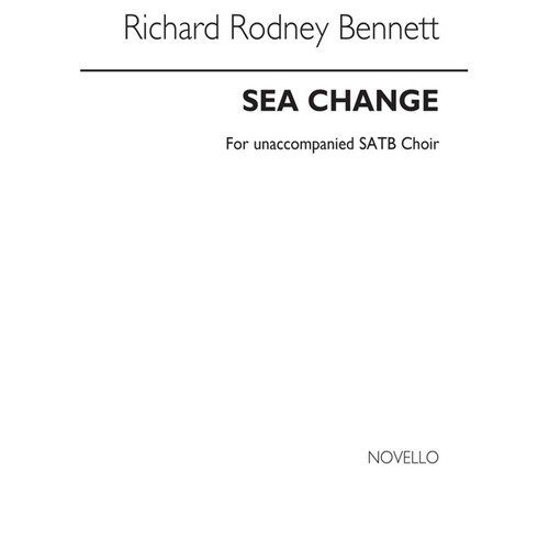 Bennett Sea Change Vocal Score(Arc)