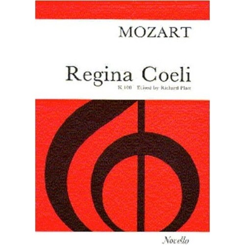 Mozart Regina Coeli Vocal Score