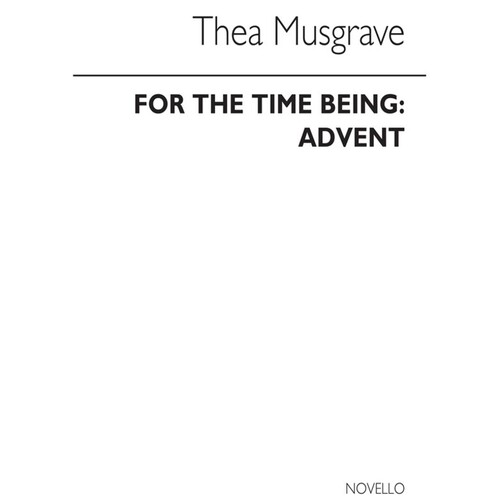 Musgrave For The Time Being V/Score