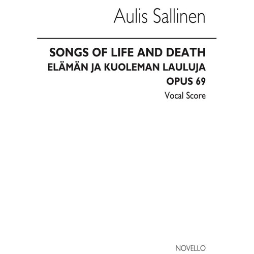 Sallinen Songs Of Life/Death Op 69 V/Sco