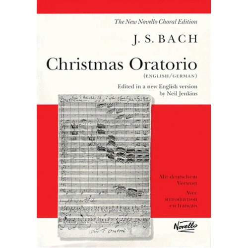 Bach Christmas Oratorio Vocal Score English/German Edition
