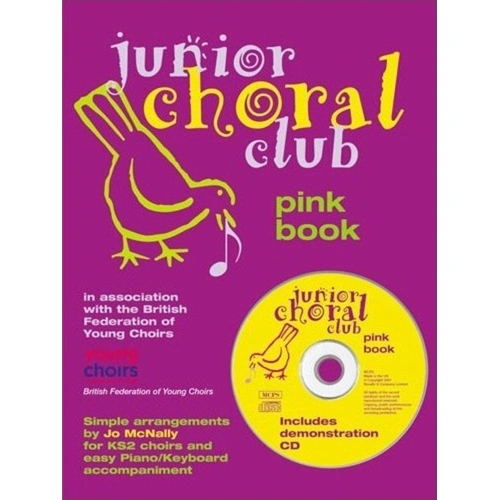 Junior Choral Club Volume 3 Pink BK/CD
