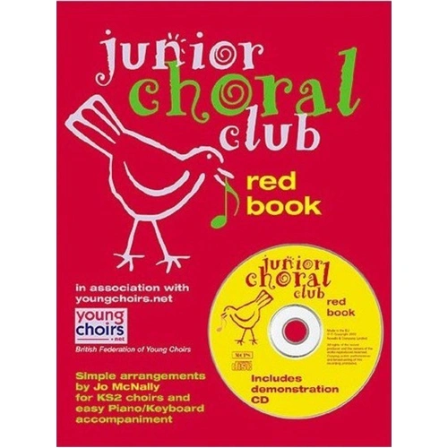 Junior Choral Club Volume 4 Red Book with CD