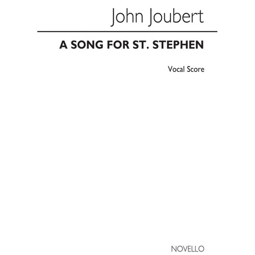 Joubert Song For Stephen Vocal Score