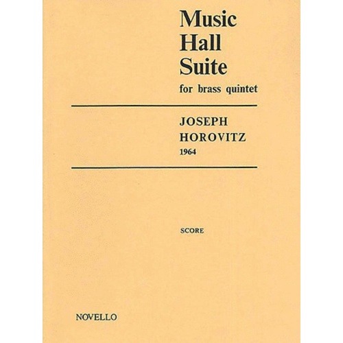 Horovitz Music Hall B/Quintet Score