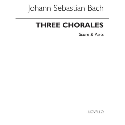 Bach 3 Chorales Brass Ensemble(Arc) (Music Score/Parts) Book