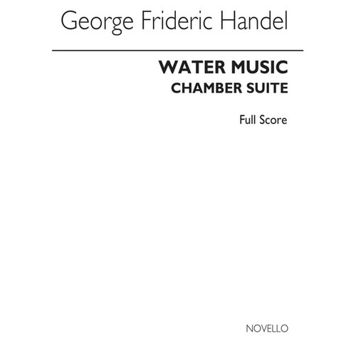 Handel Water Music Chamber Suite Score