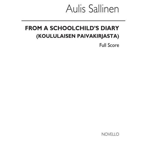Sallinen From Schoolchilds Diary Score