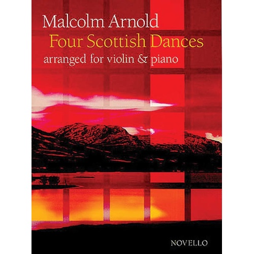 Arnold 4 Scottish Dances Violin/Piano (Softcover Book)