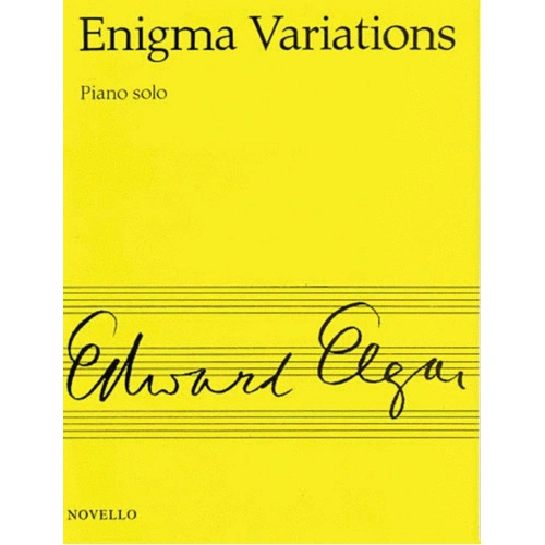Elgar - Enigma Variations for Piano Solo, Novello, 1 Page