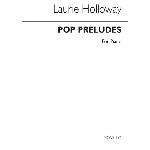 Holloway Pop Preludes Piano (Softcover Book)