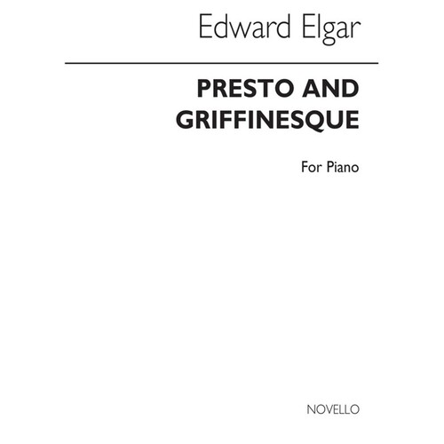 Elgar Presto And Griffinesque Piano(Arc) (Softcover Book)