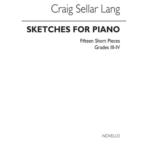 Lang Sketches For Piano 15 Pieces (Softcover Book)