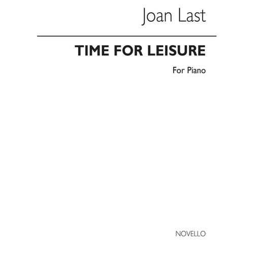Last Time For Leisure Piano (Softcover Book)