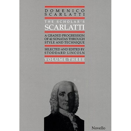 Scarlatti Schonline Audiors Scarlatti 3 Piano (Softcover Book)