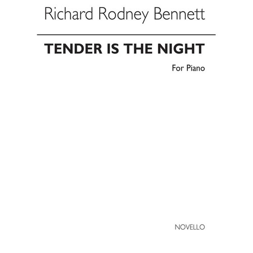 Bennett Tender Is The Night Piano(Arc) (Softcover Book)