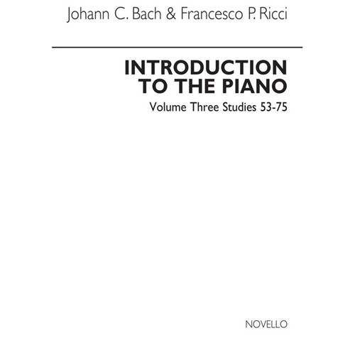 Bach Introduction To Piano Book.3(Arc) (Softcover Book)