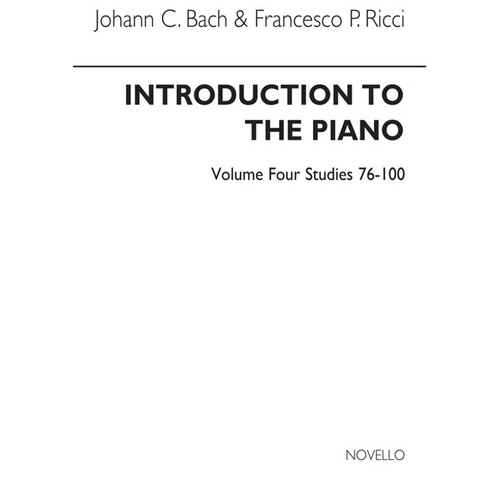 Bach Introduction To Piano Book.4(Arc) (Softcover Book)