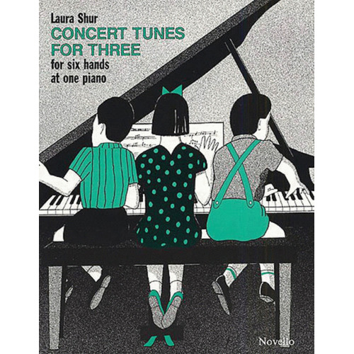 Shur Concert Tunes For 3 (1Piano/6Hds) (Softcover Book)