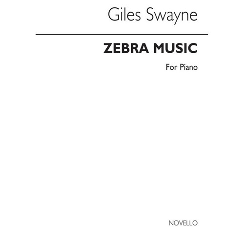Swayne Zebra Music Piano (Softcover Book)