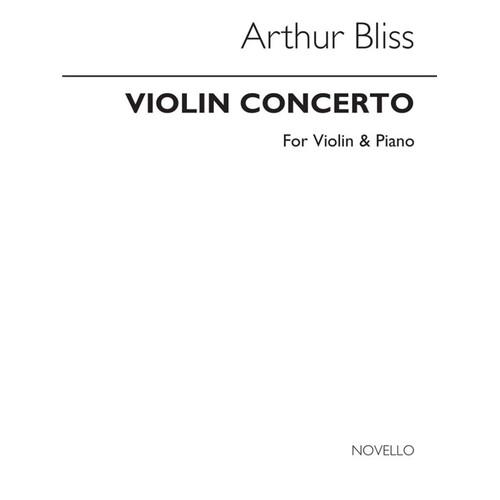 Bliss - Concerto For Violin/Piano (Softcover Book)