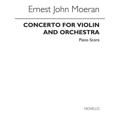 Moeran - Concerto For Violin/Piano (Softcover Book)