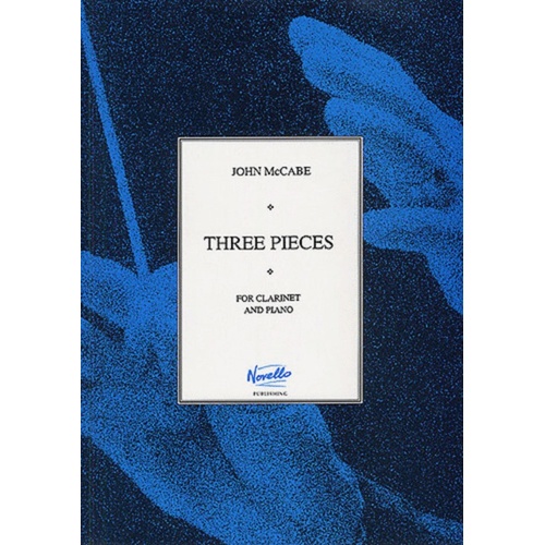 Mccabe - 3 Pieces For Clarinet/Piano (Softcover Book)