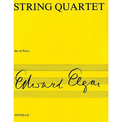 Elgar String Quartet Pts Revised Ed (Set Of Parts) Book