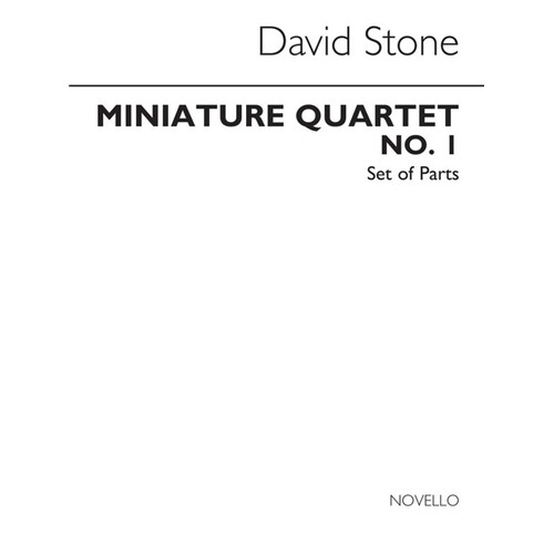Stone Miniature Quartet 1 A Minor Parts