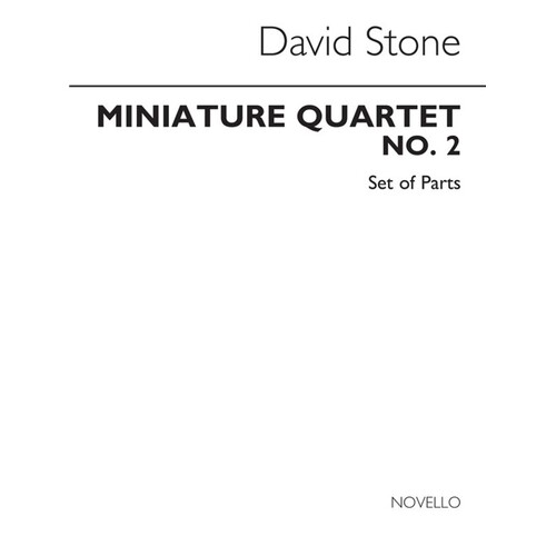 Stone Miniature Quartet 2 D Minor Parts