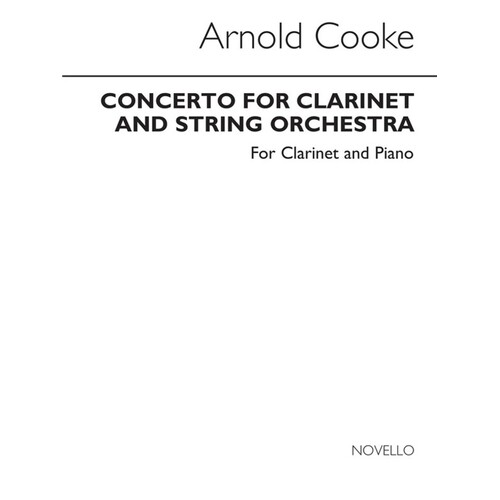Cooke - Concerto For Clarinet/Piano (Pod) (Softcover Book)
