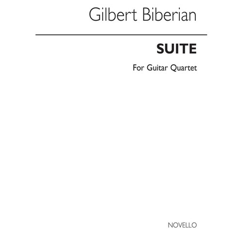 Biberian Suite For Guitar Quartet(Arc) (Softcover Book)