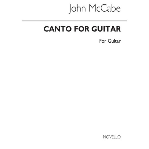Mccabe Canto For Guitar (Archive Ed.) (Softcover Book)