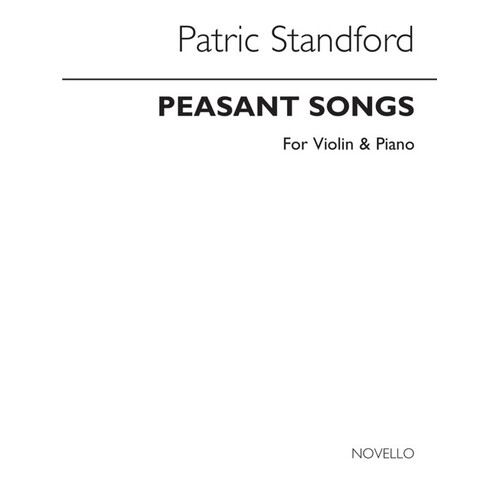 Standford Peasant Songs Violin And Piano (Softcover Book)