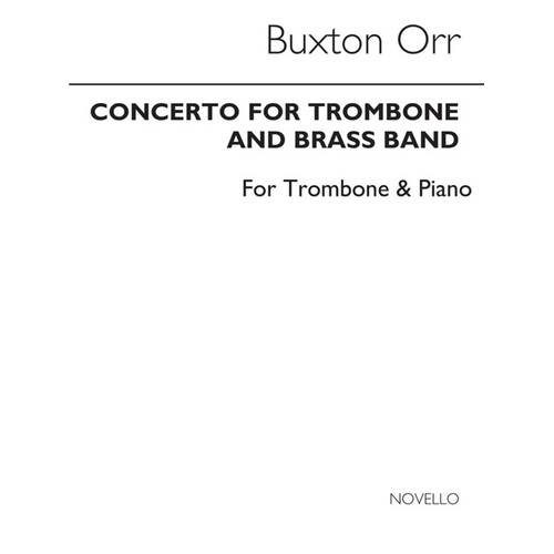 Orr Concerto Trombone And Piano (Softcover Book)