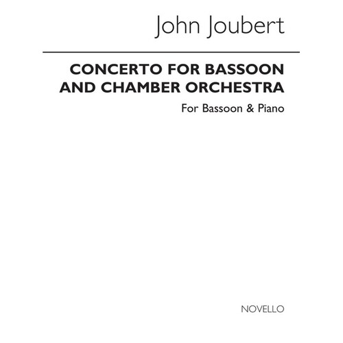 Joubert Concerto Bassoon And Piano(Arc) (Softcover Book)