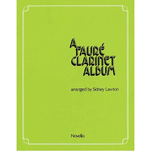 A Faure Clarinet Album (Softcover Book)