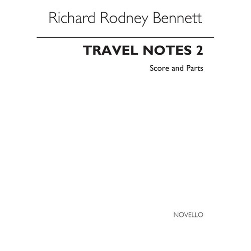 Bennett Travel Notes Book2 Ww Quartet(Arc)