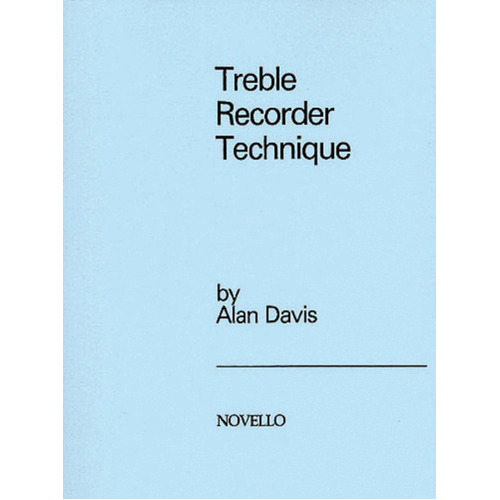 Davis Treble Recorder Technique (Softcover Book)