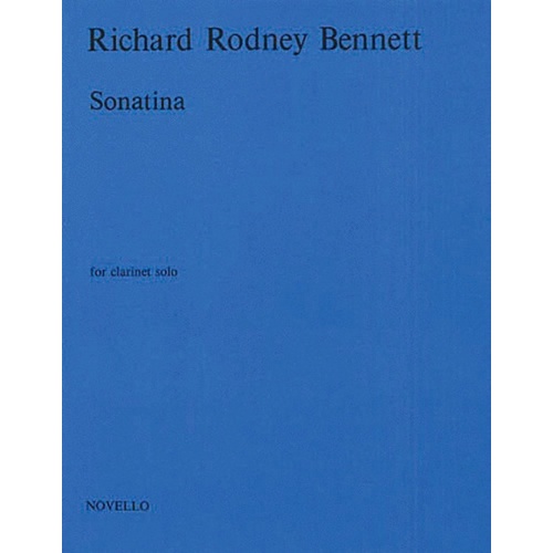 Bennett - Sonatina For Clarinet Solo (Softcover Book)