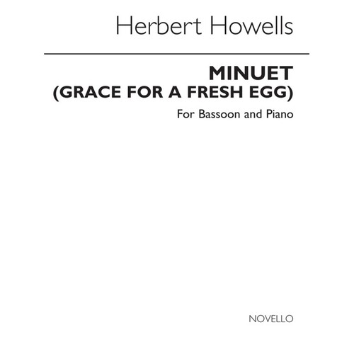 Howells Minuet Bassoon And Piano (Softcover Book)
