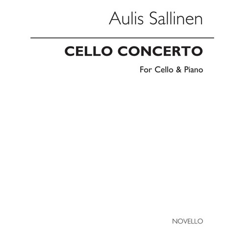 Concerto For Cello And Piano (Softcover Book)