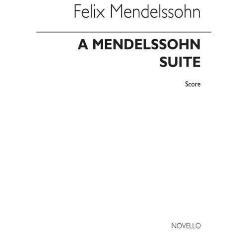 Mendelssohn Suite Clarinets Score (Softcover Book)