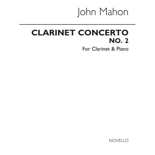 Mahon Concerto N.2 Clarinet And Piano (Softcover Book)