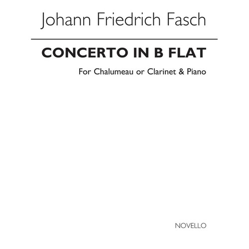 Fasch Concerto Bb Clarinet(Arc) (Softcover Book)