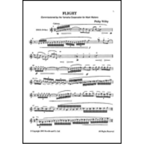Wilby Flight Trumpet/Flute And Piano(Arc) (Softcover Book)