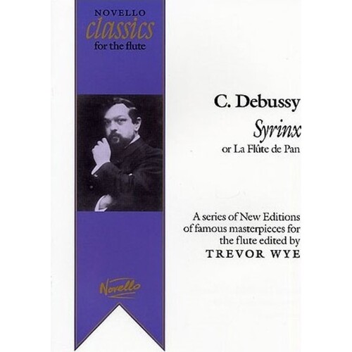 Debussy Syrinx Flute Solo Ed.Wye (Softcover Book)